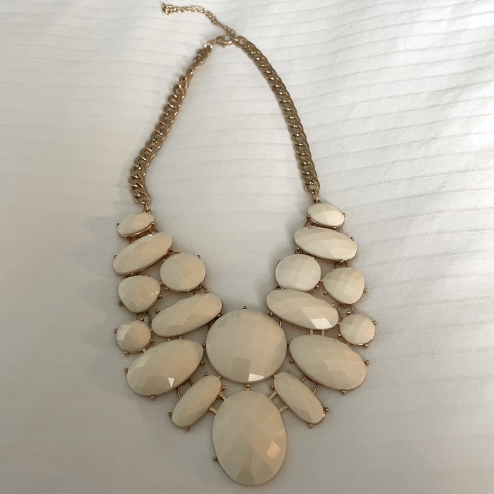 Ivory statement necklace